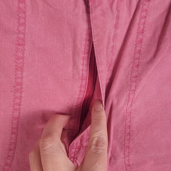 Vintage 90s Ocean Pacific Pink Cotton Board Shorts Size M Surf Retro Y2K USA - Picture 5 of 10